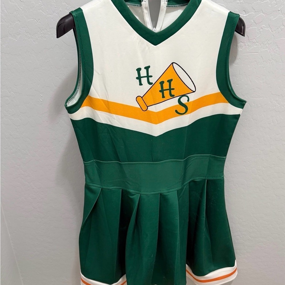 Stranger Things Cheer Dress with Yellow Accent